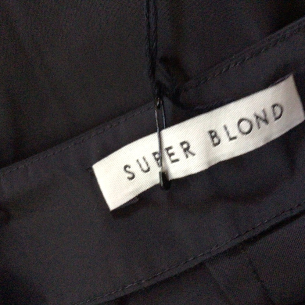Super blond Tubo Skirt, Black, Size 38, New with tags - Picture 4 of 6